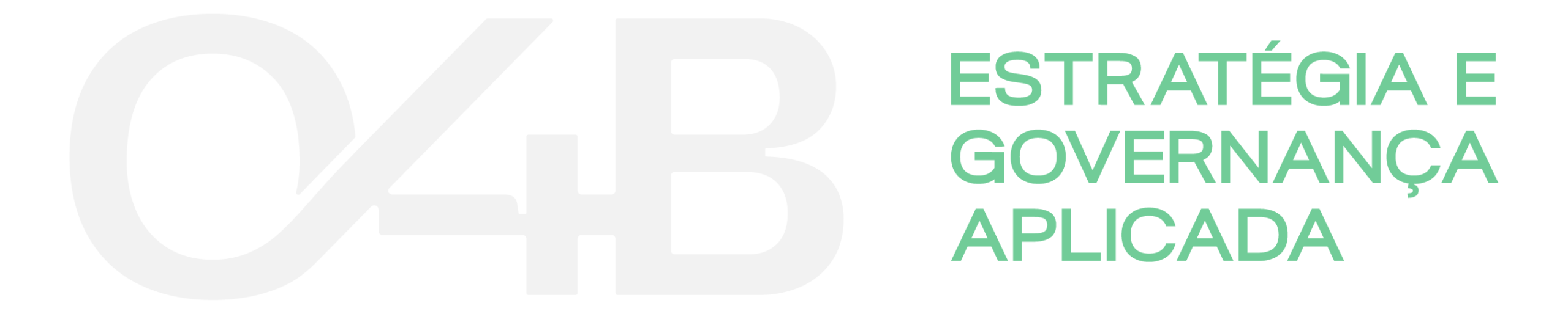 O4B - Estratégia e Governança Aplicada